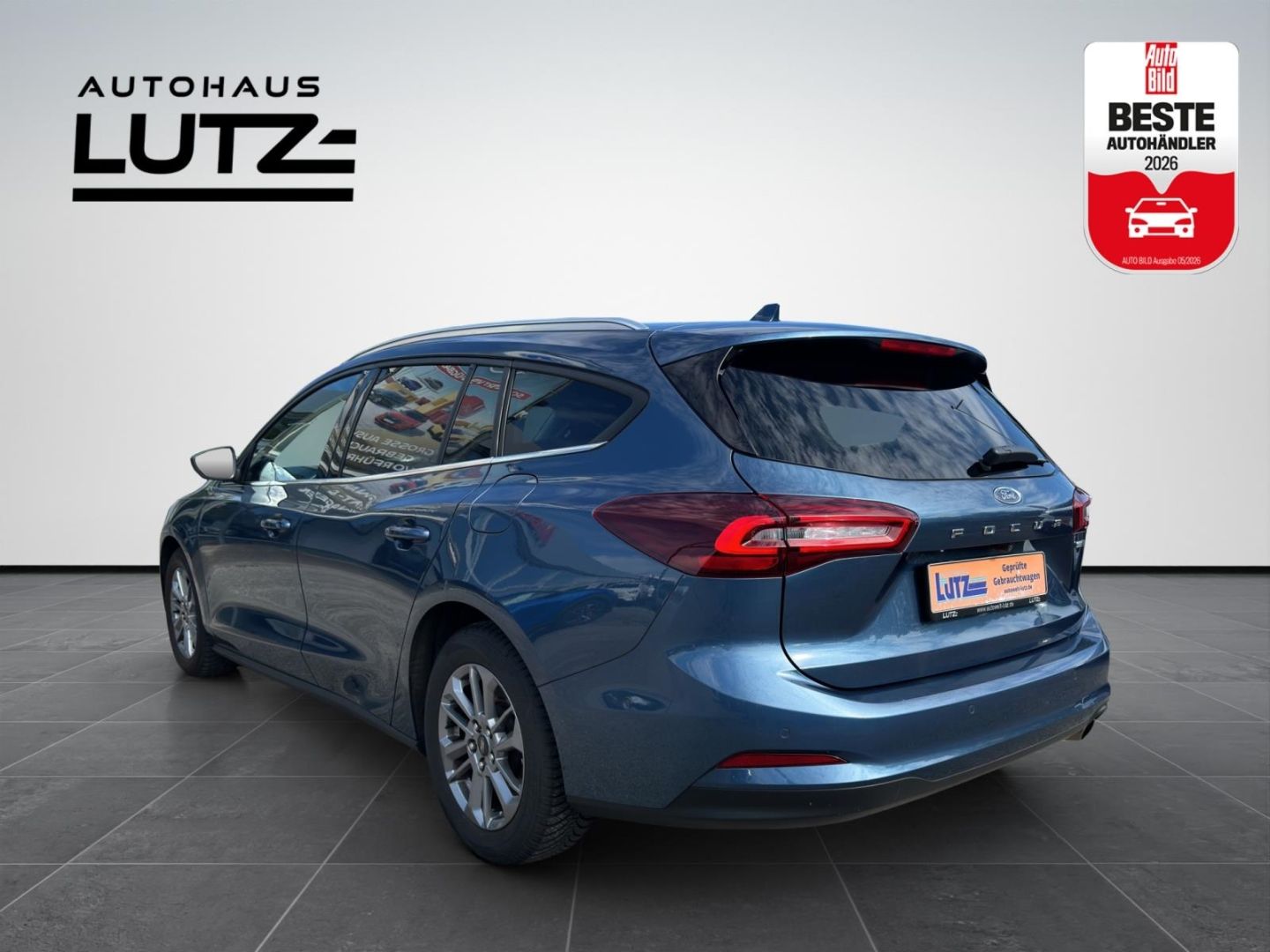 Ford Focus 2022 г. Синий, пробег 47900 км