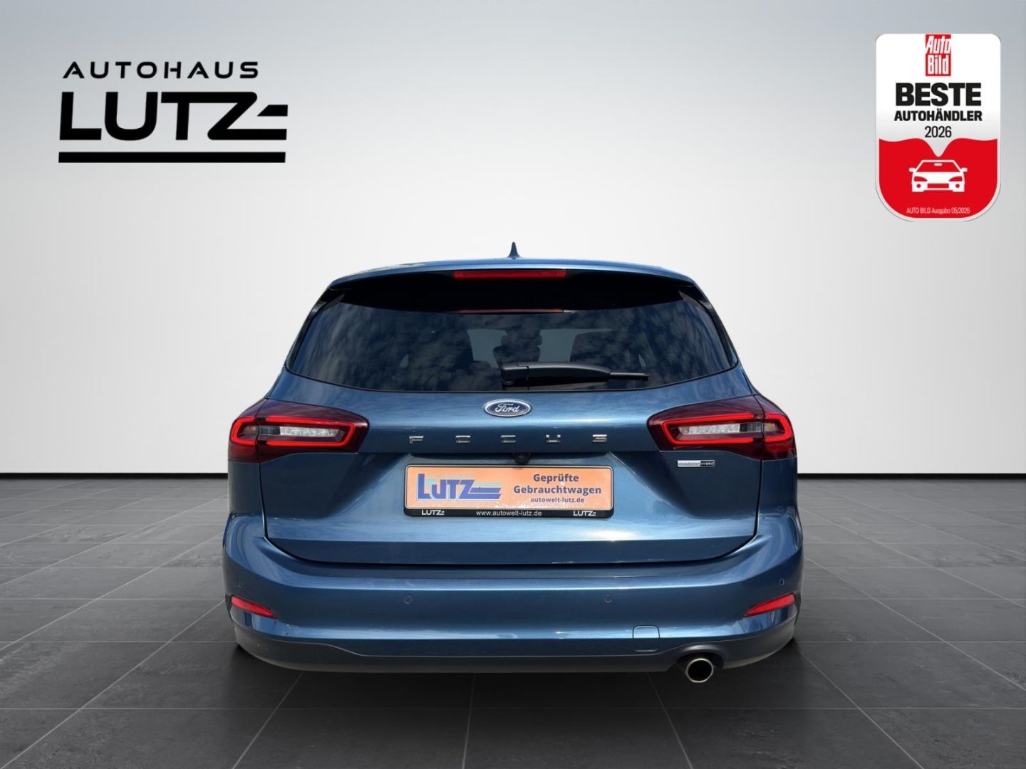 Ford Focus 2022 г. Синий, пробег 47900 км