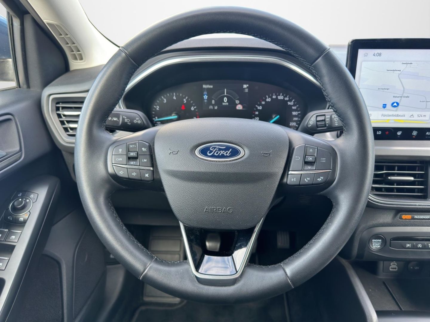 Ford Focus 2022 г. Синий, пробег 47900 км