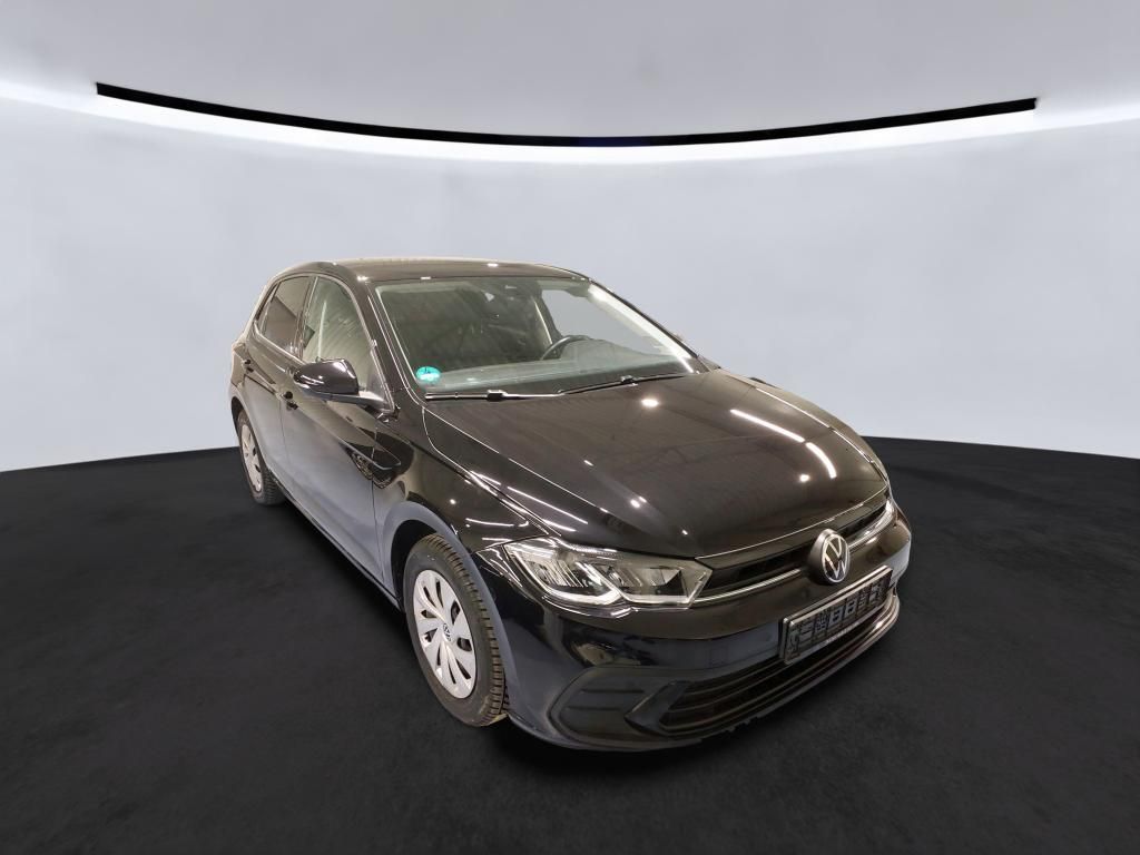 Volkswagen Polo 2023 г. Чёрный, пробег 50486 км