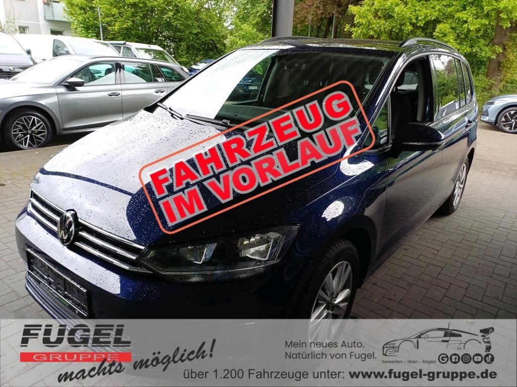Volkswagen Touran 2022 г. Синий, пробег 20541 км