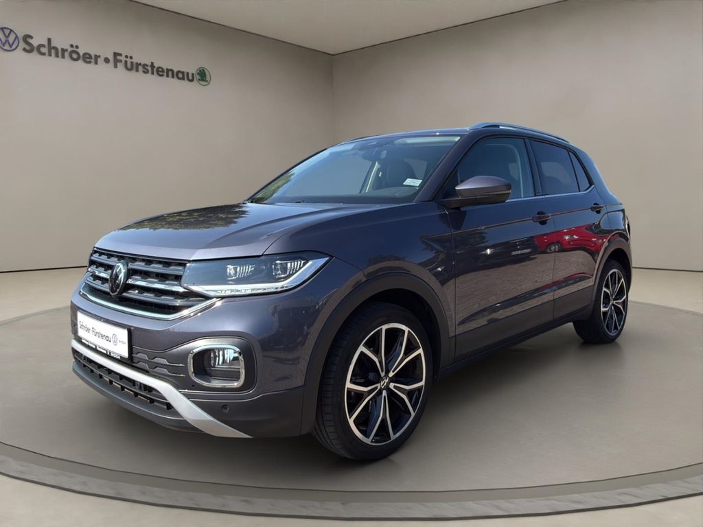 Volkswagen T-Cross 2022 г. Серый, пробег 40400 км