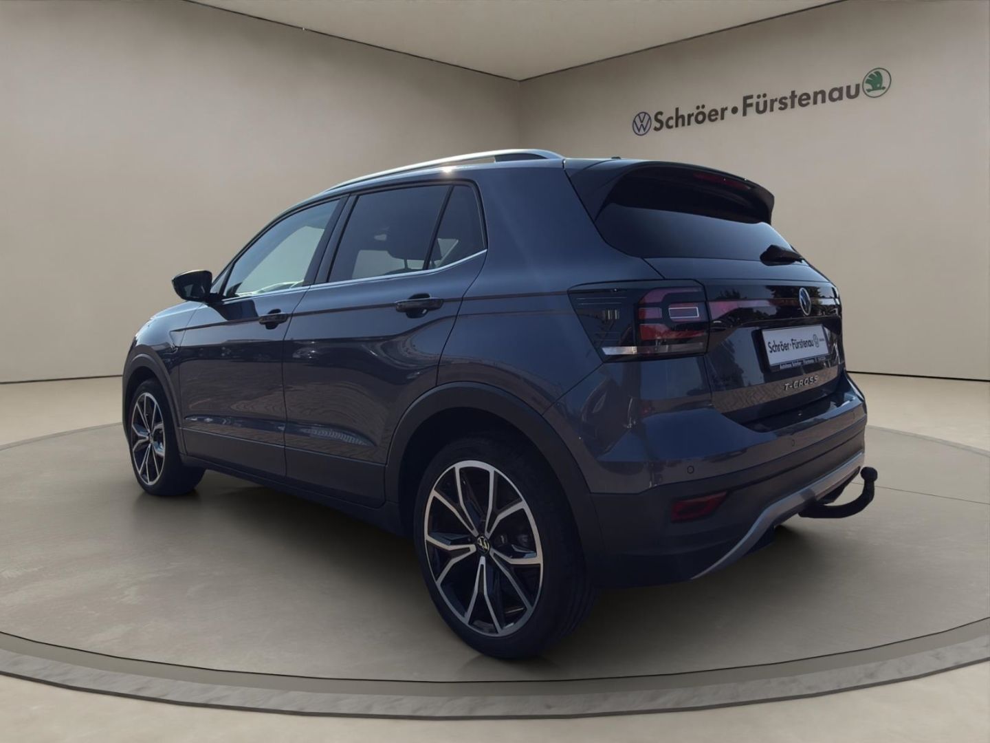 Volkswagen T-Cross 2022 г. Серый, пробег 40400 км