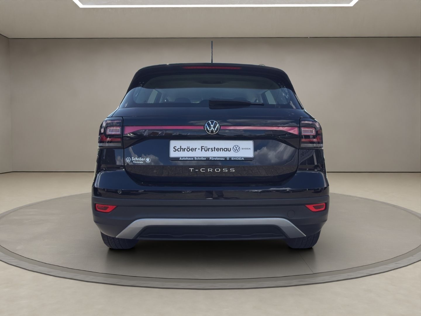 Volkswagen T-Cross 2022 г. Чёрный, пробег 46800 км