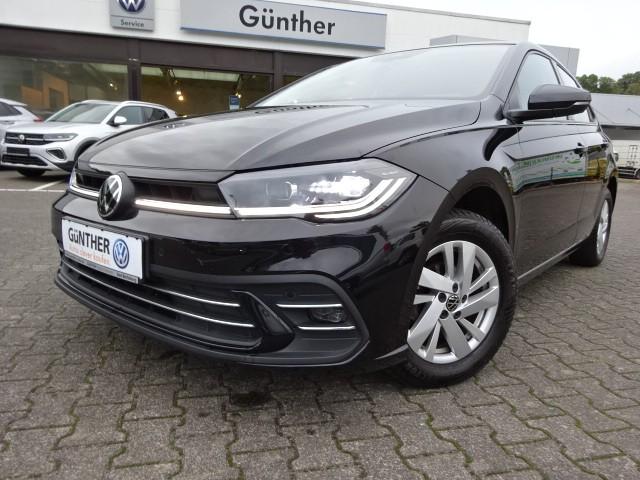 Volkswagen Polo 2022 г. Чёрный, пробег 45900 км
