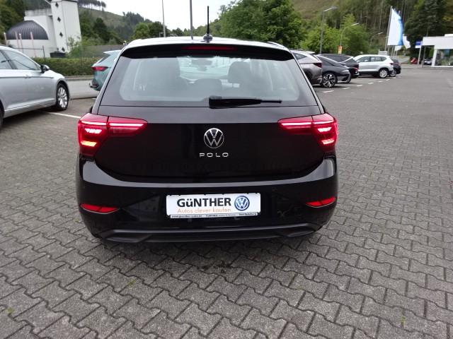 Volkswagen Polo 2022 г. Чёрный, пробег 45900 км