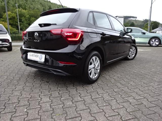Volkswagen Polo 2022 г. Чёрный, пробег 45900 км