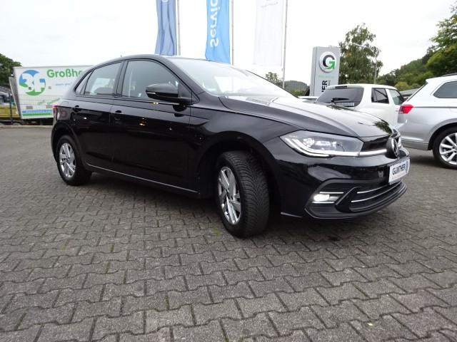 Volkswagen Polo 2022 г. Чёрный, пробег 45900 км