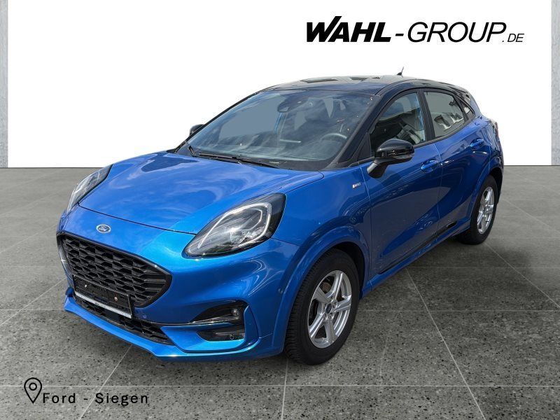 Ford Puma 2022 г. Синий, пробег 47712 км
