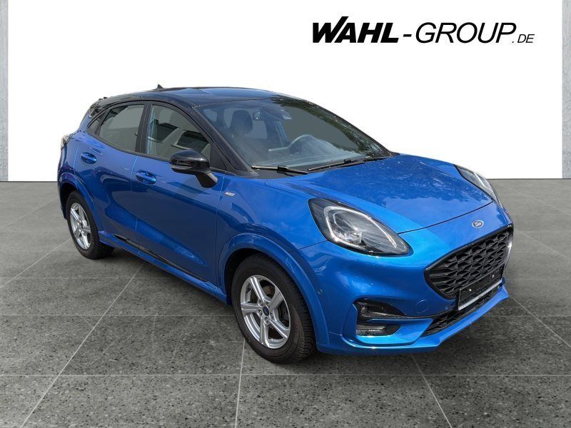 Ford Puma 2022 г. Синий, пробег 47712 км
