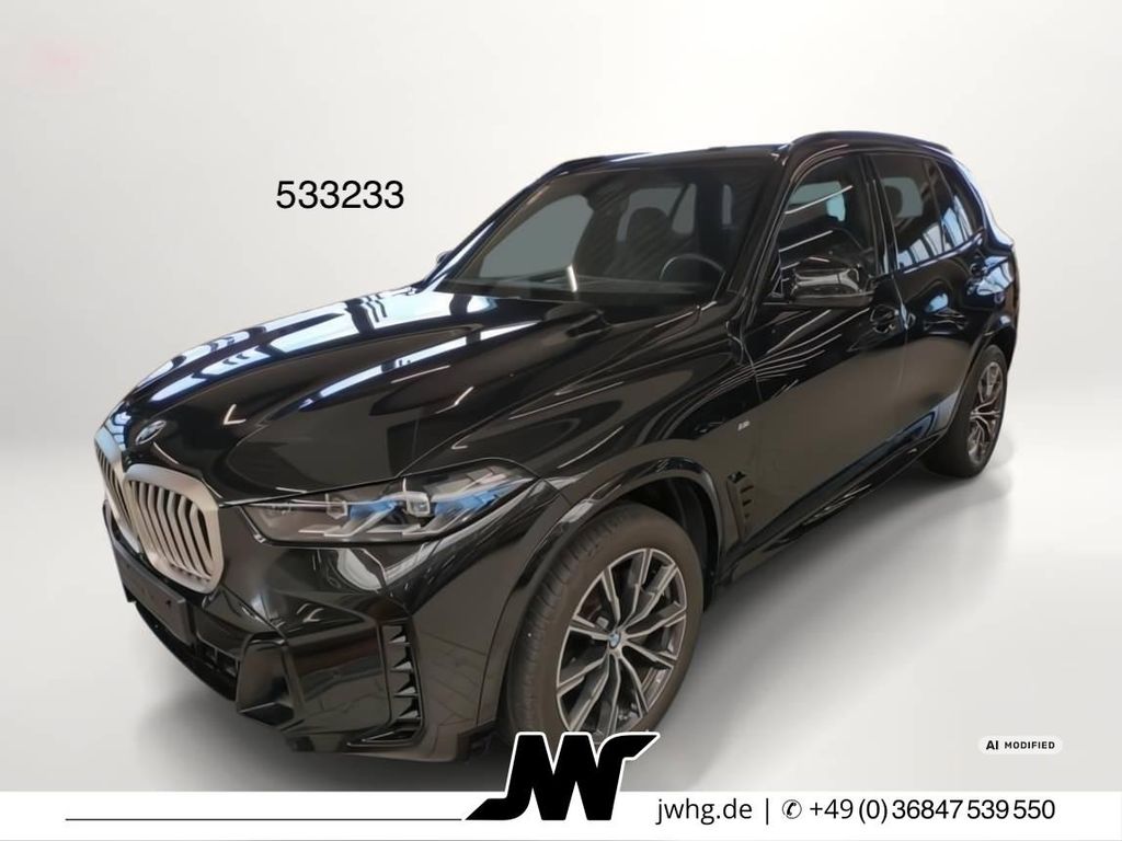 BMW X5 2025 г. Чёрный, пробег 21288 км