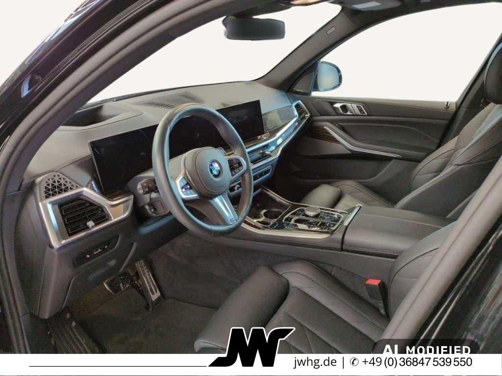 BMW X5 2025 г. Чёрный, пробег 21288 км