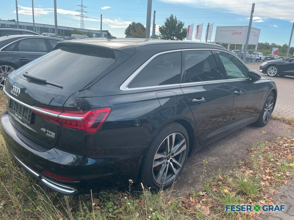 Audi A6 2023 г. Чёрный, пробег 51018 км