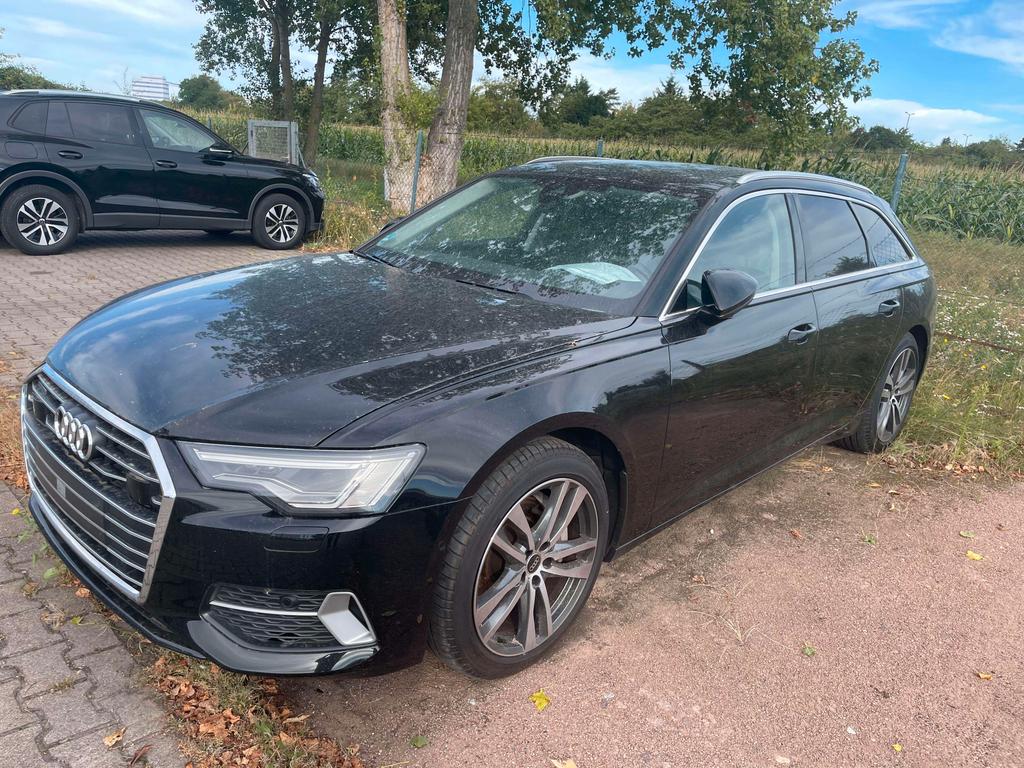 Audi A6 2023 г. Чёрный, пробег 51018 км