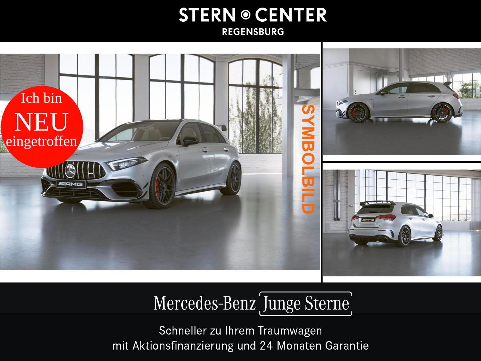 Mercedes-Benz A 45 AMG 2022 г. Белый, пробег 41568 км
