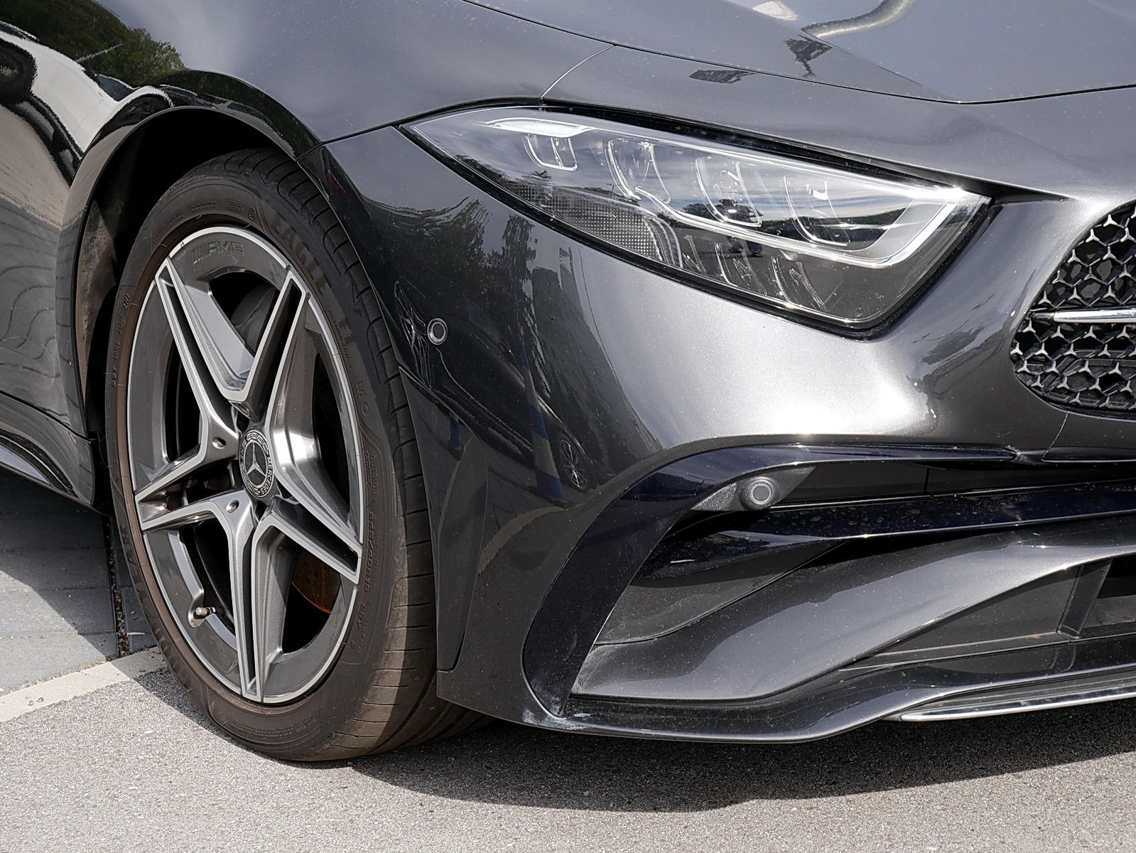 Mercedes-Benz CLS 450 2022 г. Серый, пробег 41883 км