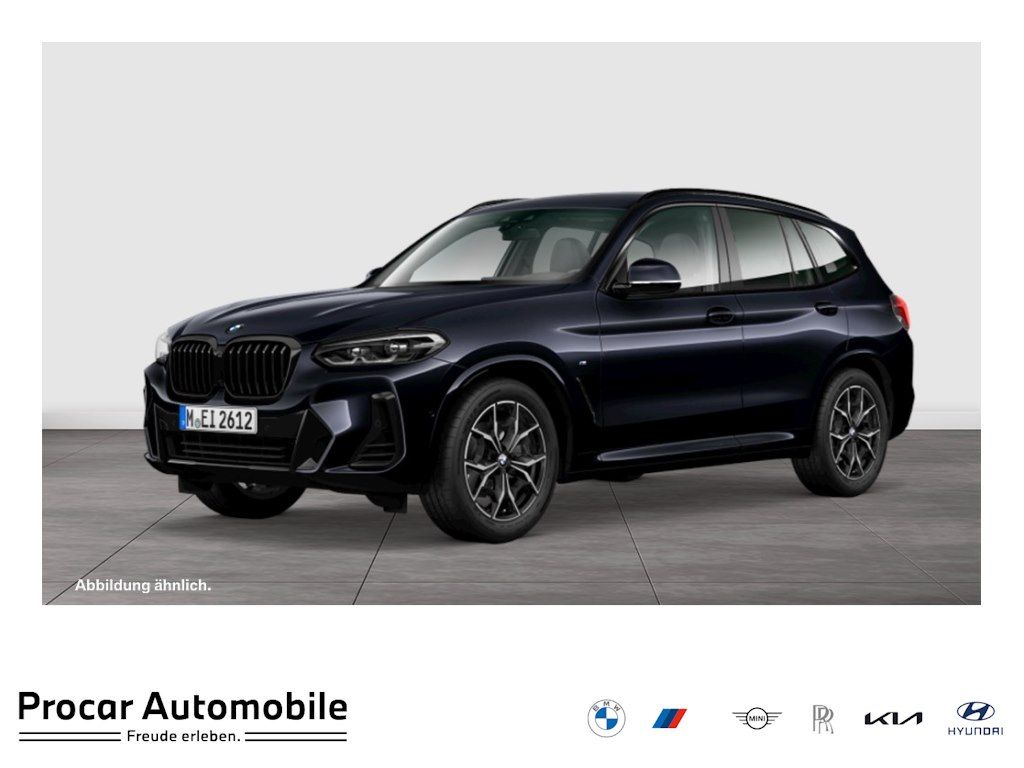 BMW X3 2023 г. Чёрный, пробег 59347 км