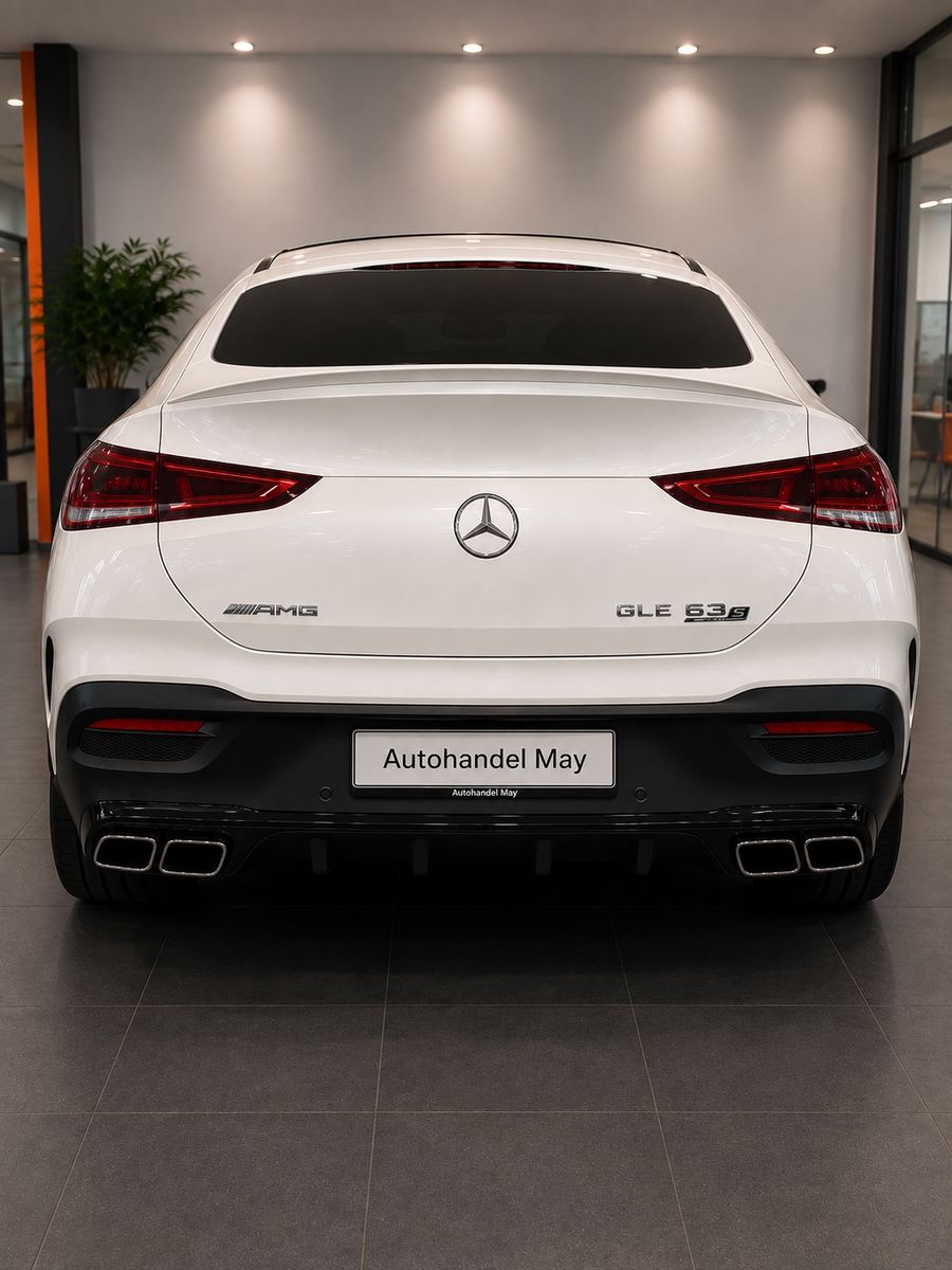 Mercedes-Benz GLE 63 AMG 2023 г. Белый, пробег 21950 км