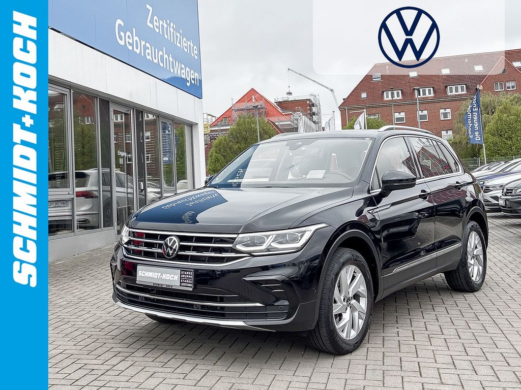Volkswagen Tiguan 2023 г. Чёрный, пробег 51599 км