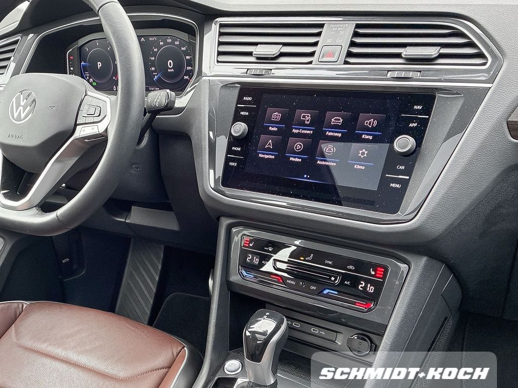 Volkswagen Tiguan 2023 г. Чёрный, пробег 51599 км