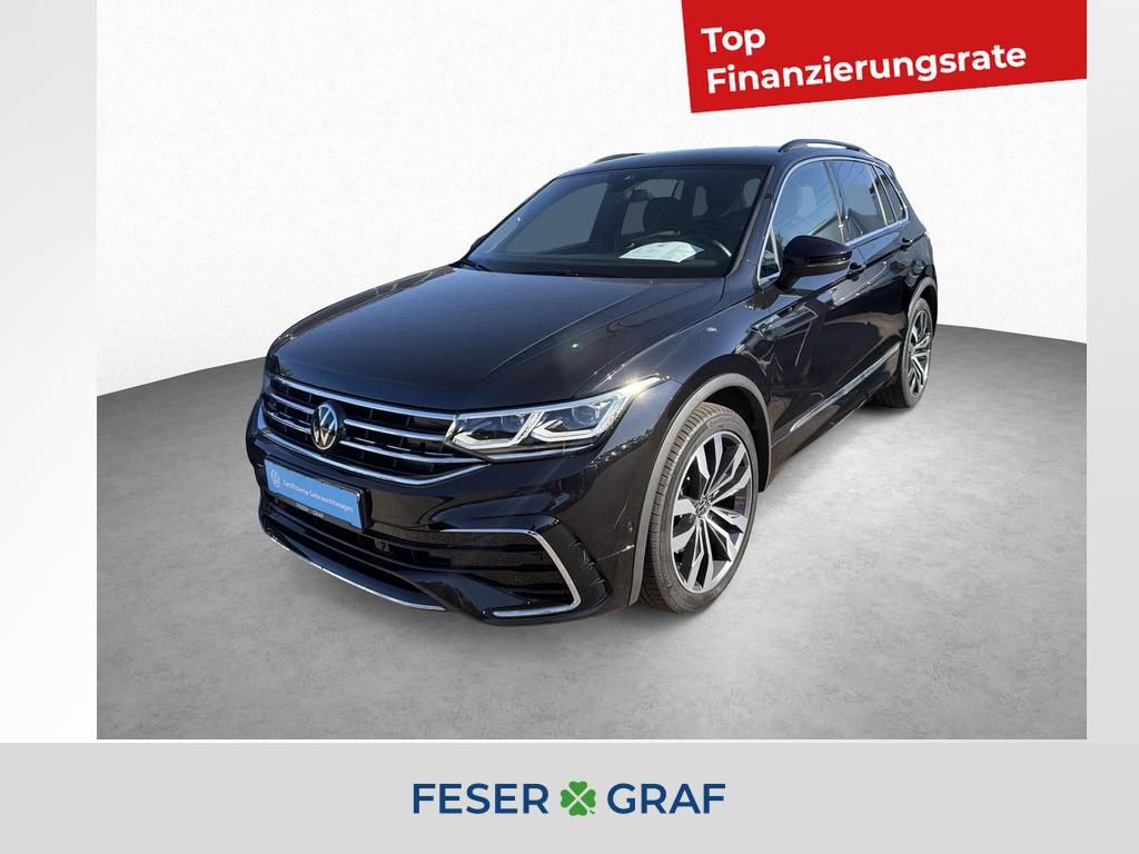 Volkswagen Tiguan 2023 г. Чёрный, пробег 24400 км