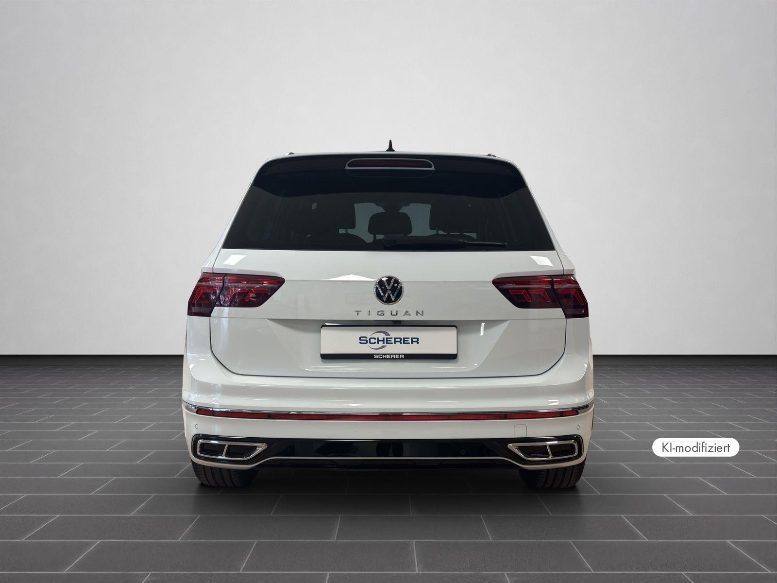 Volkswagen Tiguan 2022 г. Белый, пробег 57617 км