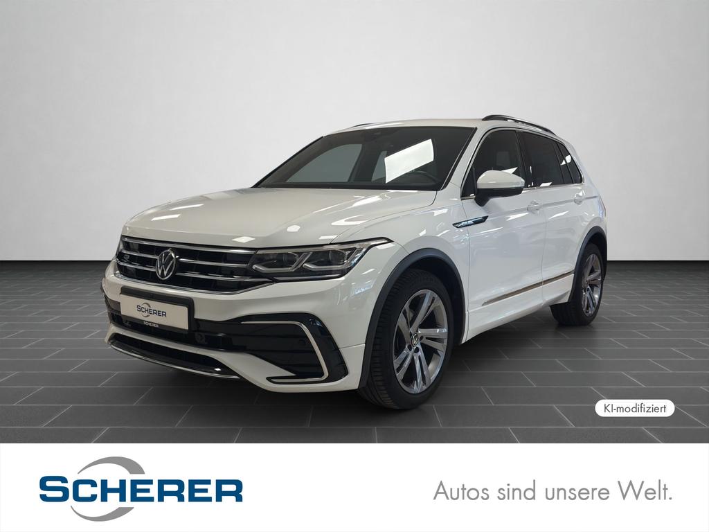 Volkswagen Tiguan 2022 г. Белый, пробег 57617 км