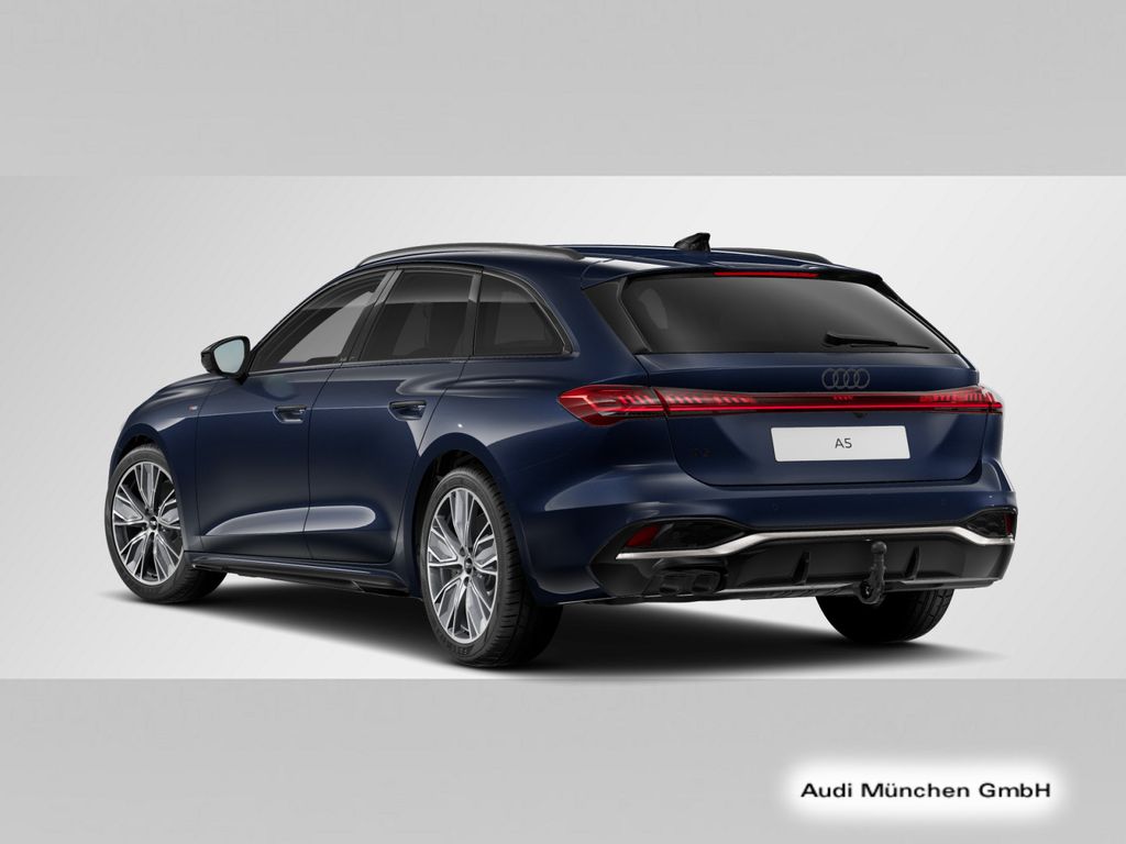 Audi A5 2025 г. Синий, пробег 6489 км