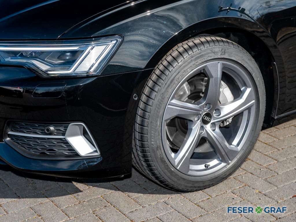 Audi A6 2025 г. Чёрный, пробег 26561 км