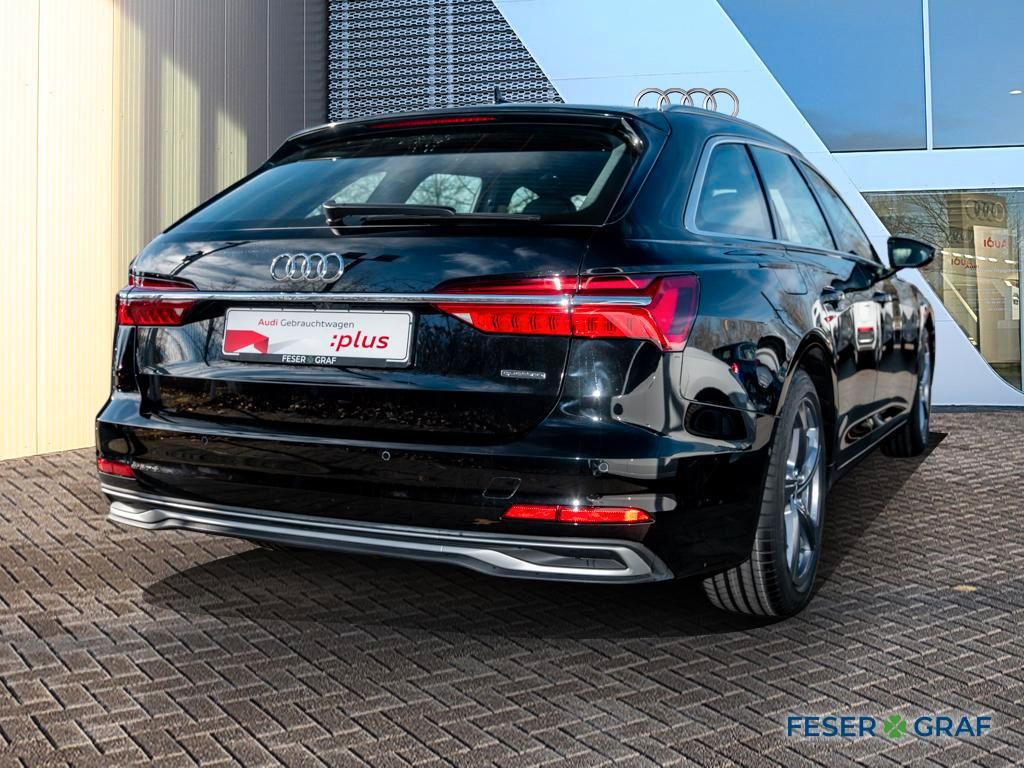 Audi A6 2025 г. Чёрный, пробег 26561 км