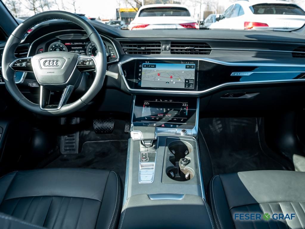 Audi A6 2025 г. Чёрный, пробег 26561 км