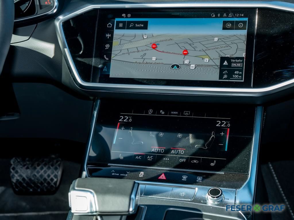 Audi A6 2025 г. Чёрный, пробег 26561 км