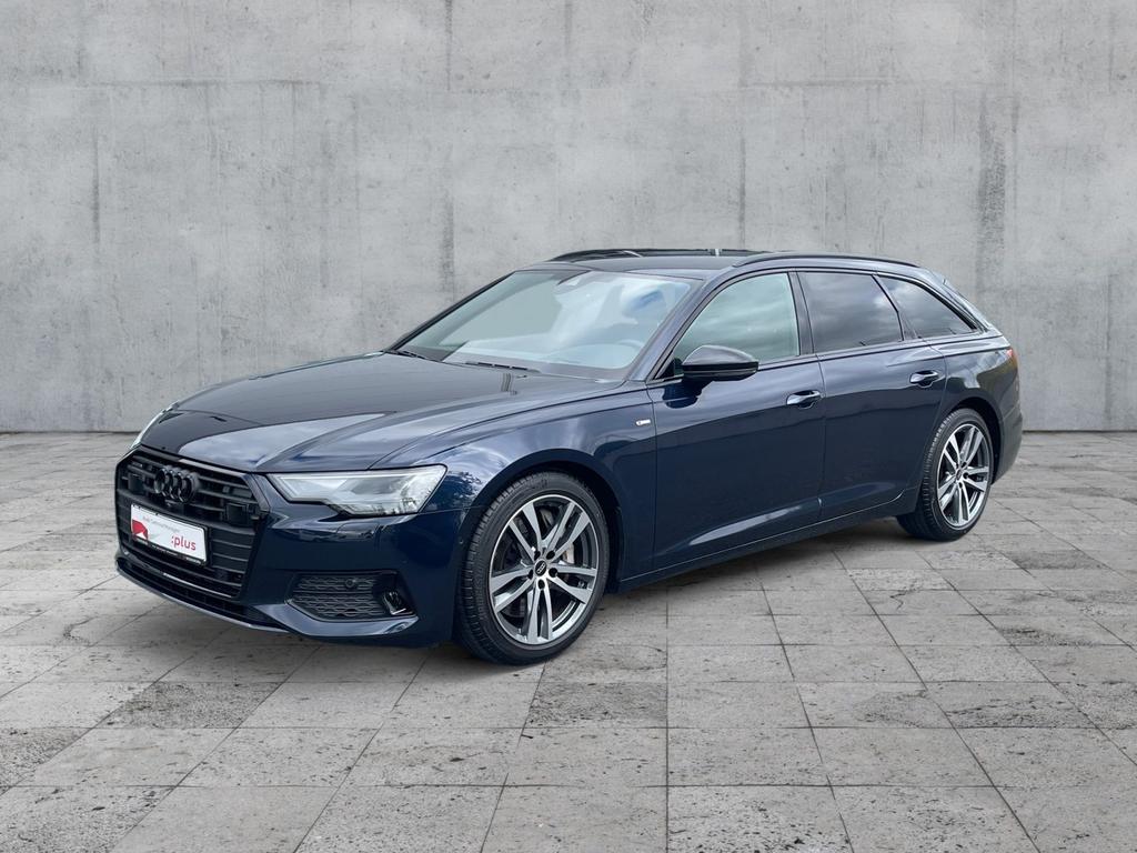 Audi A6 2022 г. Синий, пробег 33523 км