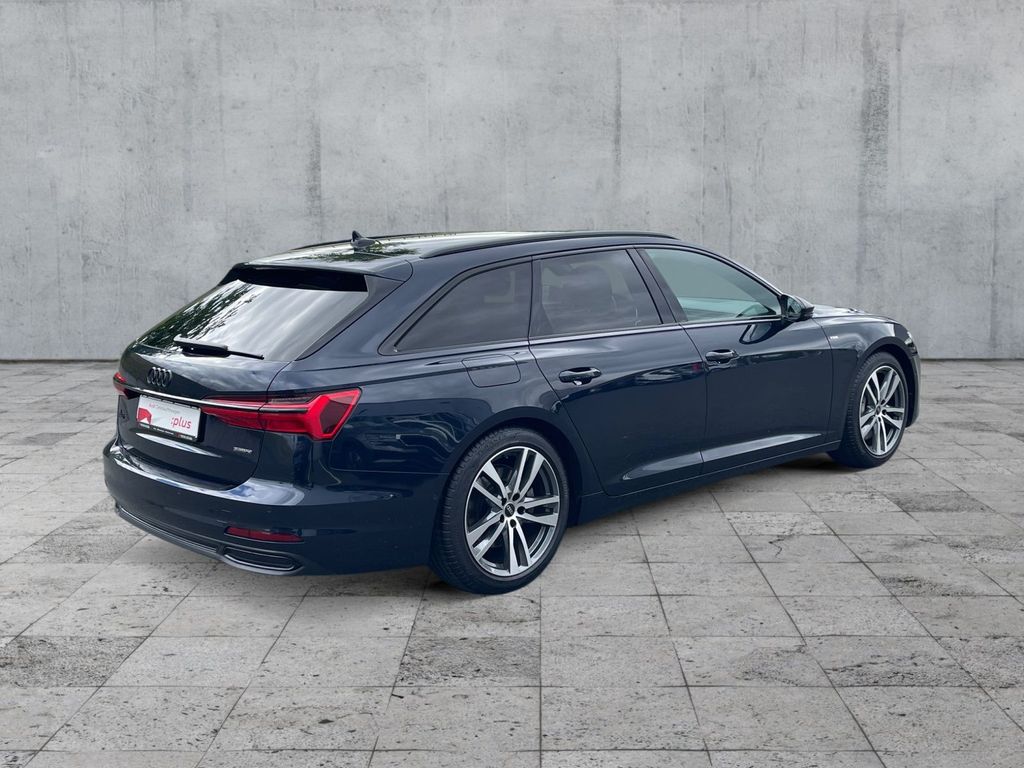 Audi A6 2022 г. Синий, пробег 33523 км