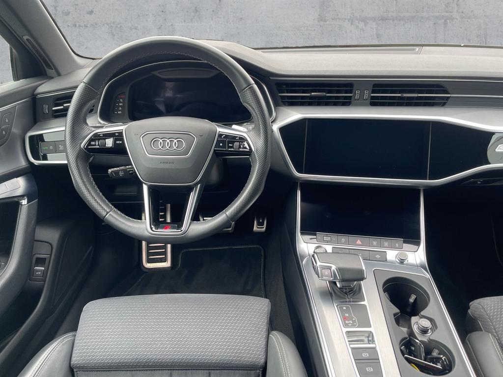 Audi A6 2022 г. Синий, пробег 33523 км