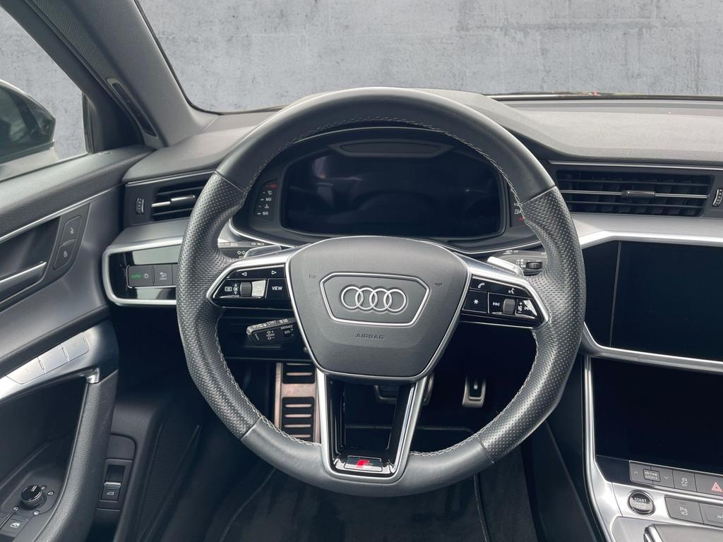 Audi A6 2022 г. Синий, пробег 33523 км