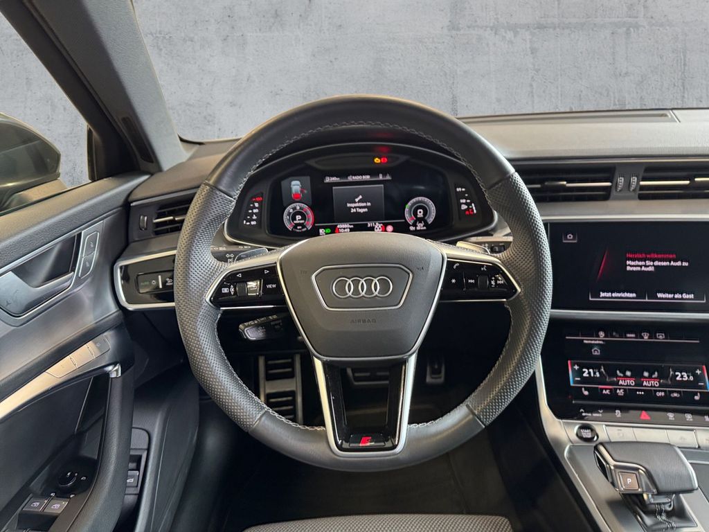 Audi A6 2022 г. Серый, пробег 49879 км
