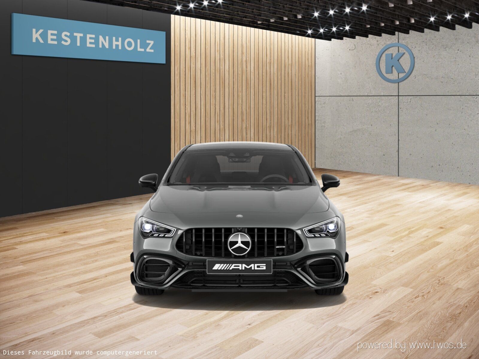 Mercedes-Benz CLA 45 AMG 2023 г. Серый, пробег 34022 км