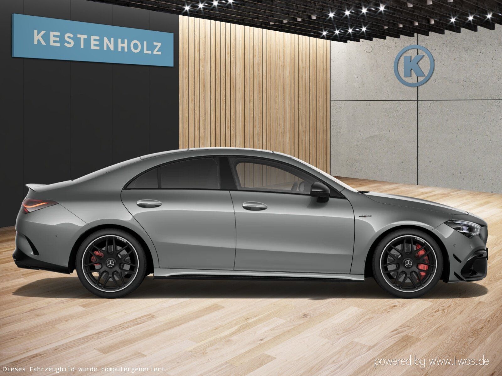 Mercedes-Benz CLA 45 AMG 2023 г. Серый, пробег 34022 км
