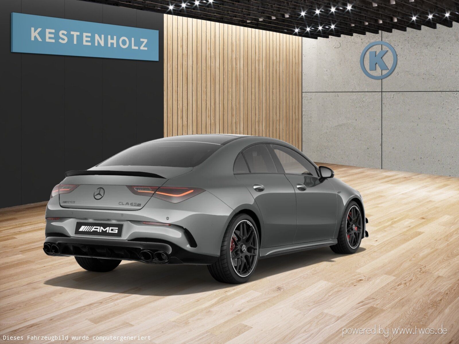 Mercedes-Benz CLA 45 AMG 2023 г. Серый, пробег 34022 км