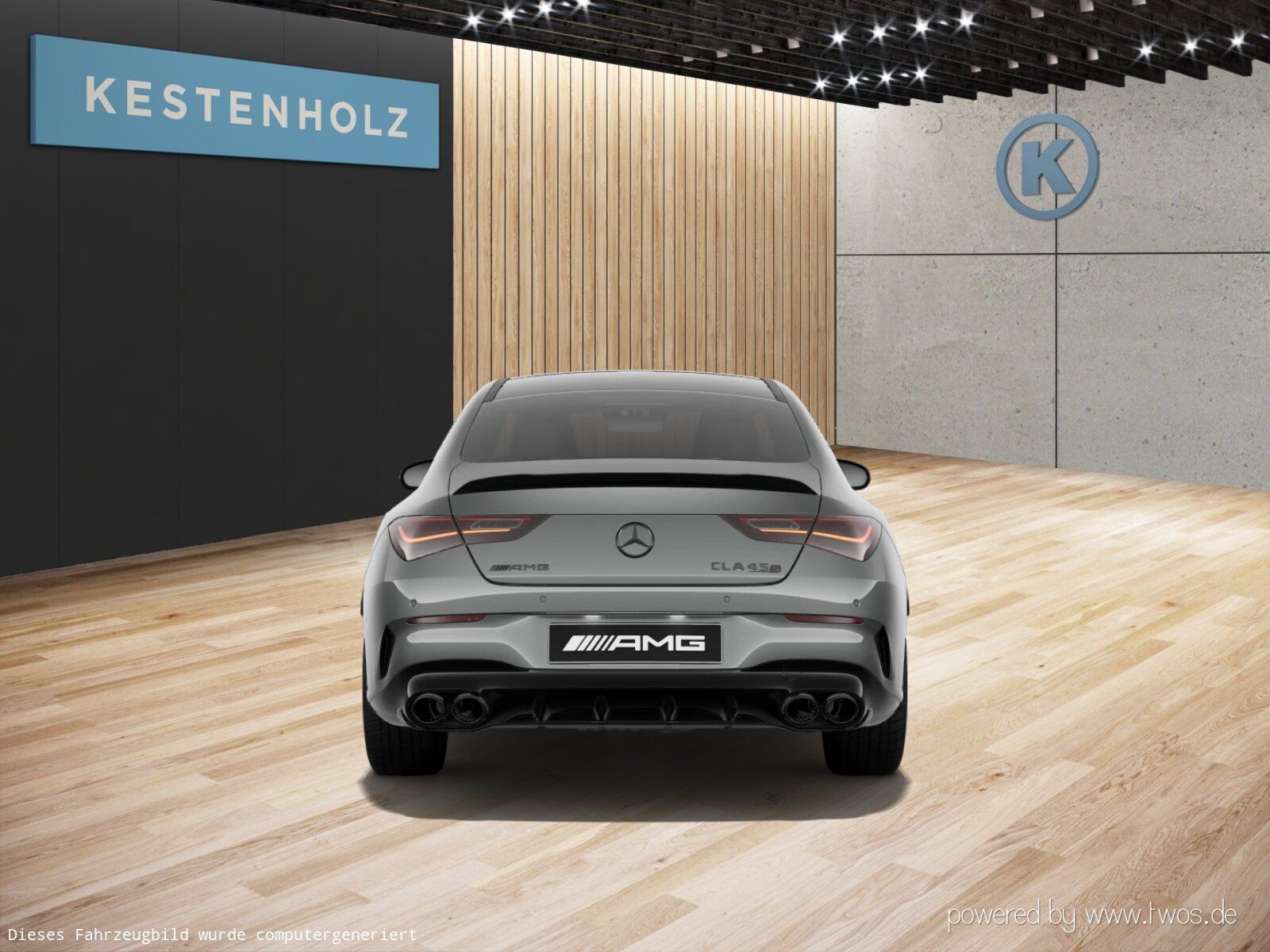 Mercedes-Benz CLA 45 AMG 2023 г. Серый, пробег 34022 км
