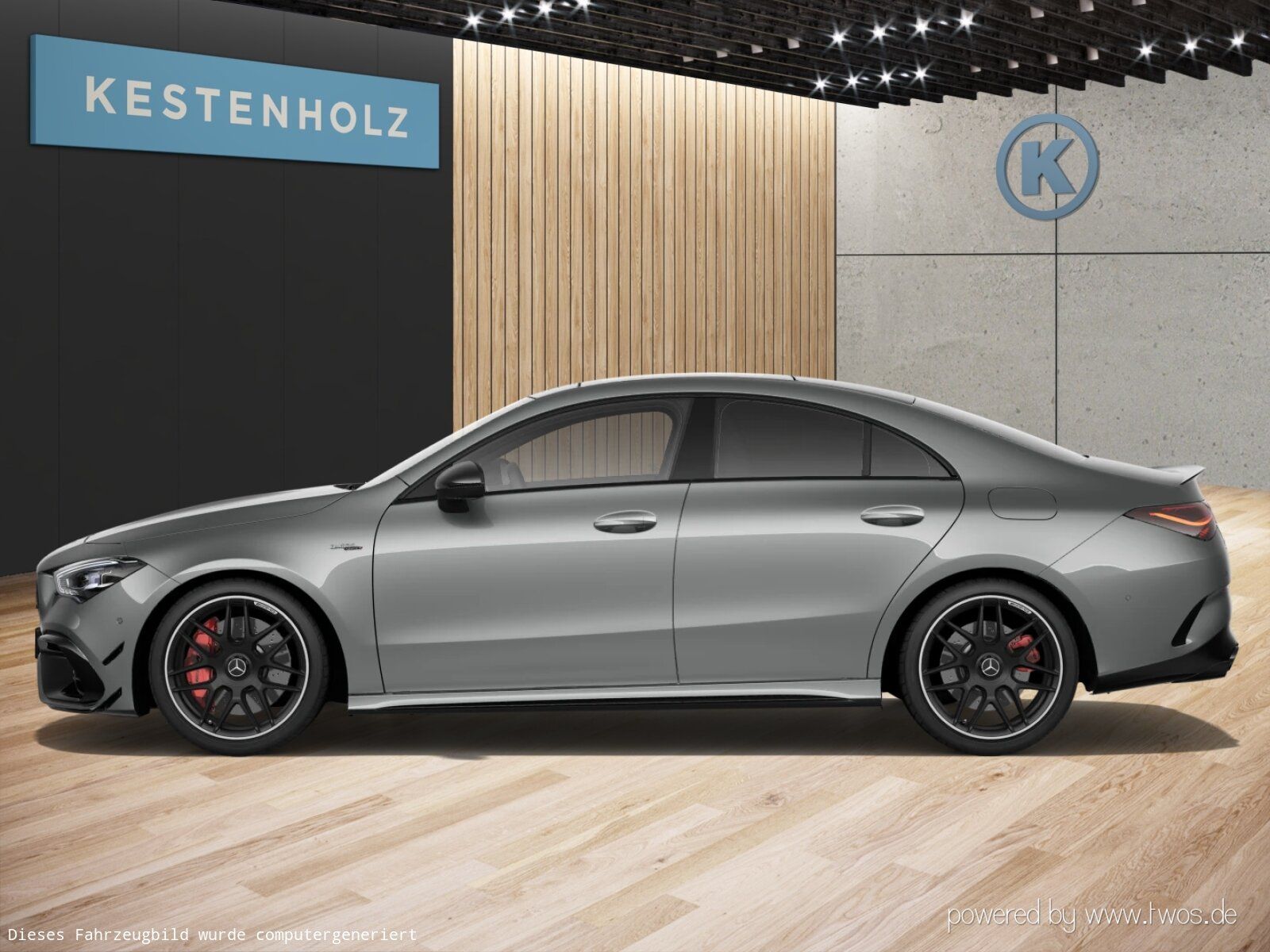 Mercedes-Benz CLA 45 AMG 2023 г. Серый, пробег 34022 км