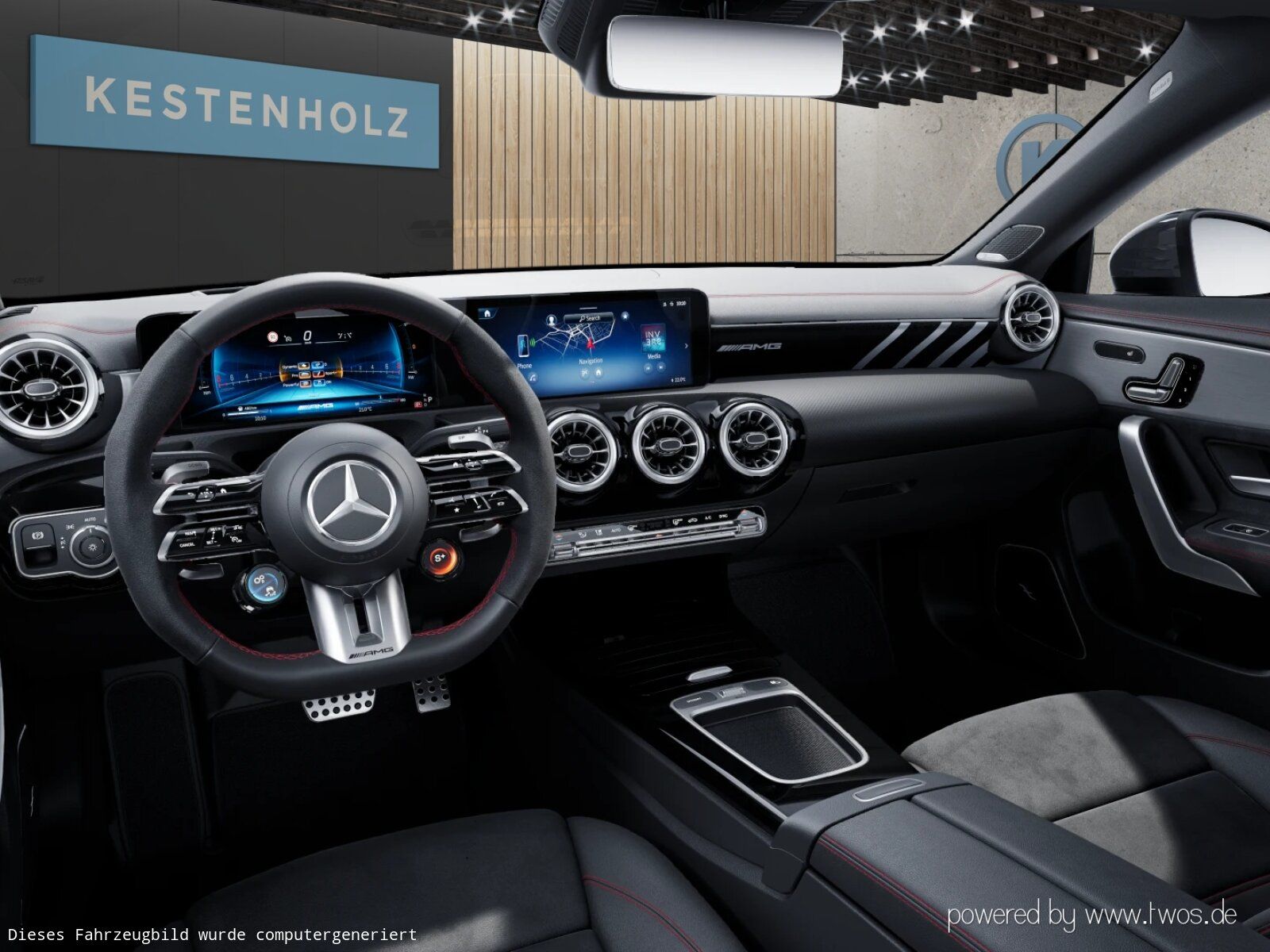 Mercedes-Benz CLA 45 AMG 2023 г. Серый, пробег 34022 км