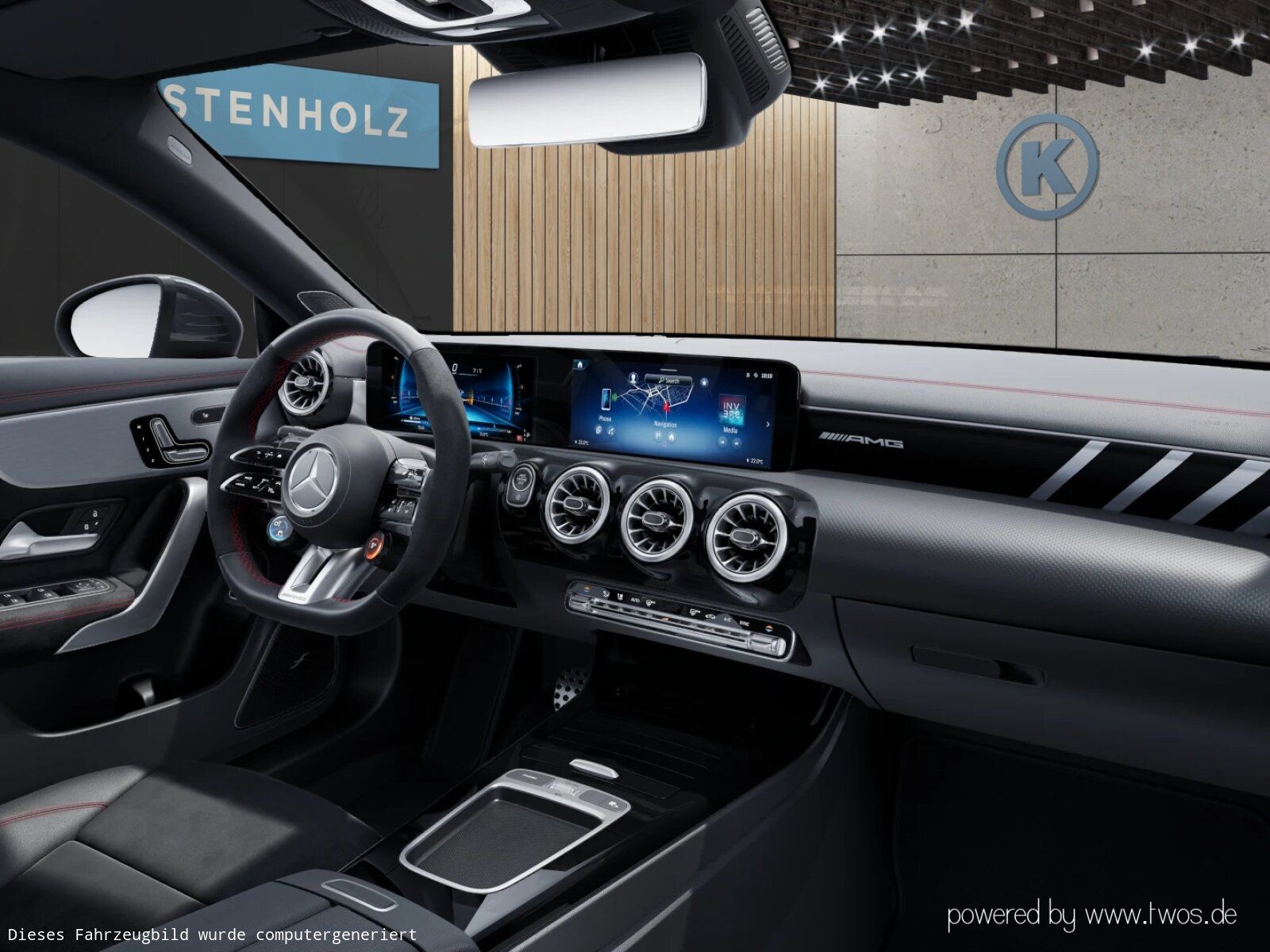 Mercedes-Benz CLA 45 AMG 2023 г. Серый, пробег 34022 км