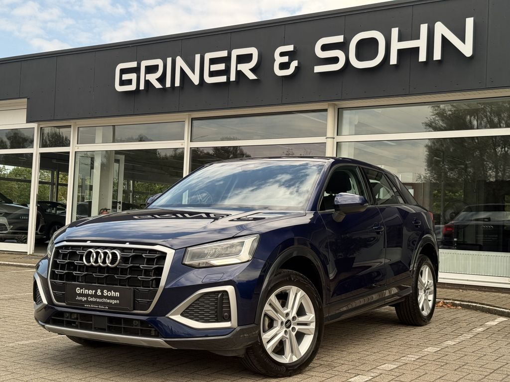 Audi Q2 2024 г. Синий, пробег 17830 км
