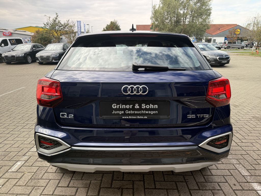 Audi Q2 2024 г. Синий, пробег 17830 км