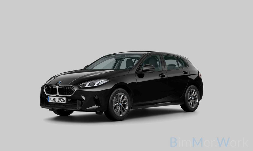 BMW 120 2025 г. Чёрный, пробег 46000 км
