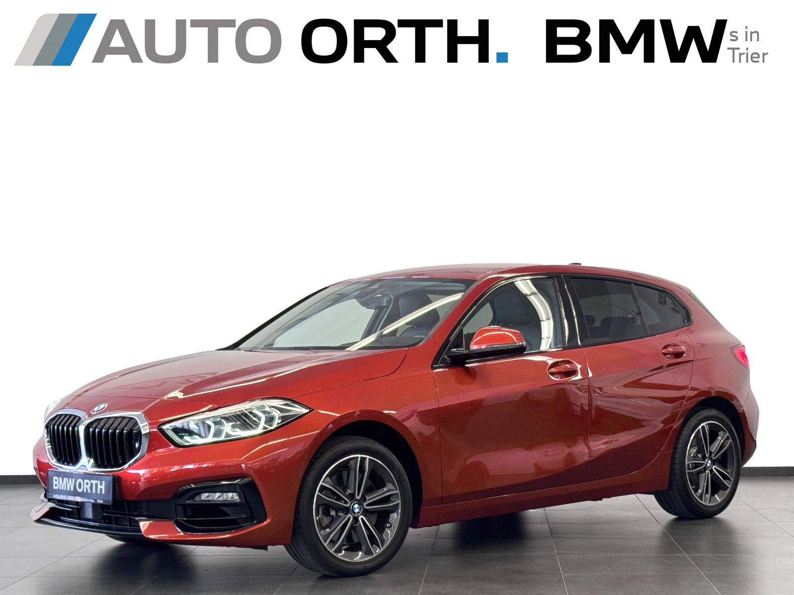 BMW 120 2021 г. Оранжевый, пробег 44300 км