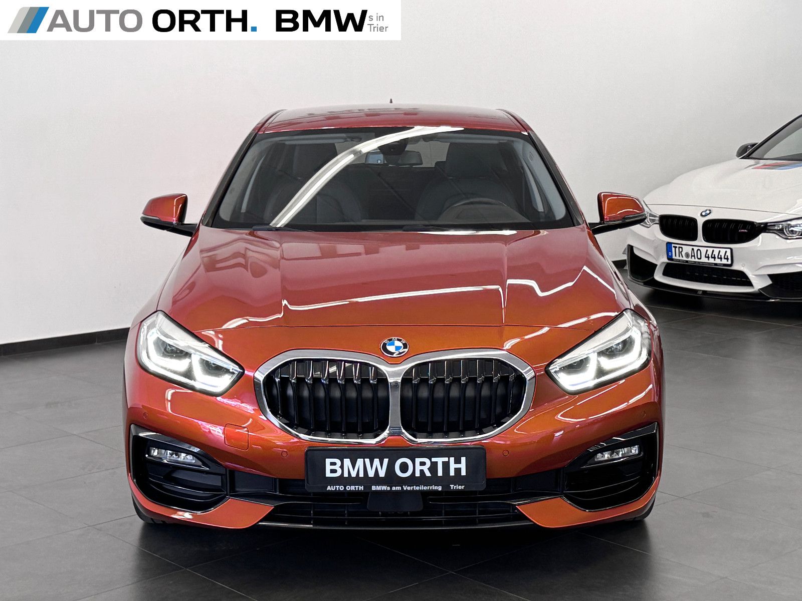 BMW 120 2021 г. Оранжевый, пробег 44300 км