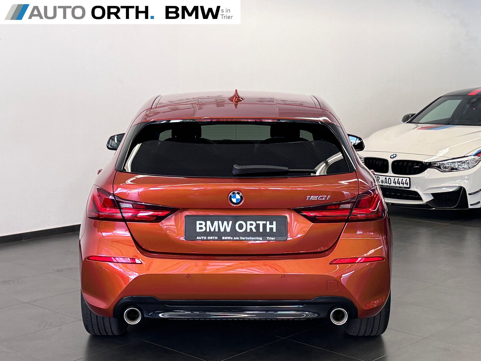 BMW 120 2021 г. Оранжевый, пробег 44300 км